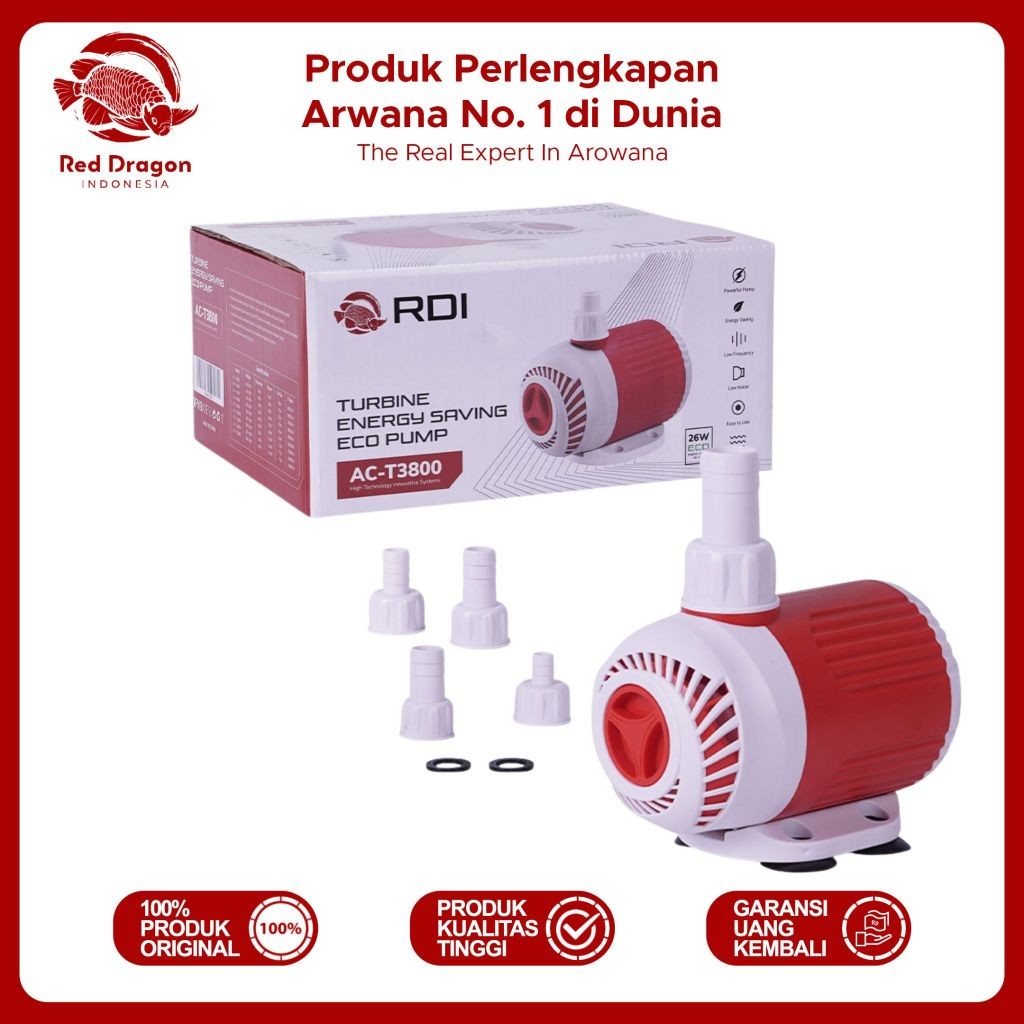 RDI RD ACT T Turbine Energy Eco Pump Hemat Listrik