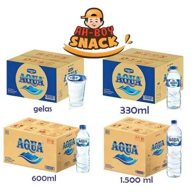AQUA BOTOL & AQUA GELAS - 330ML 600ML 1500ML 200ML