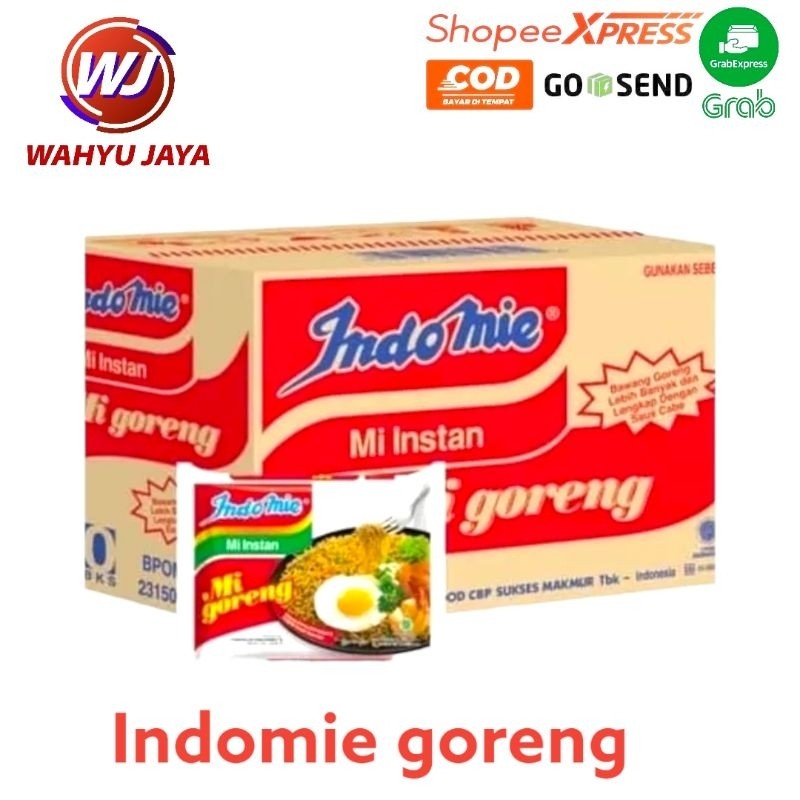 

Indomie goreng 1dus/40pcs