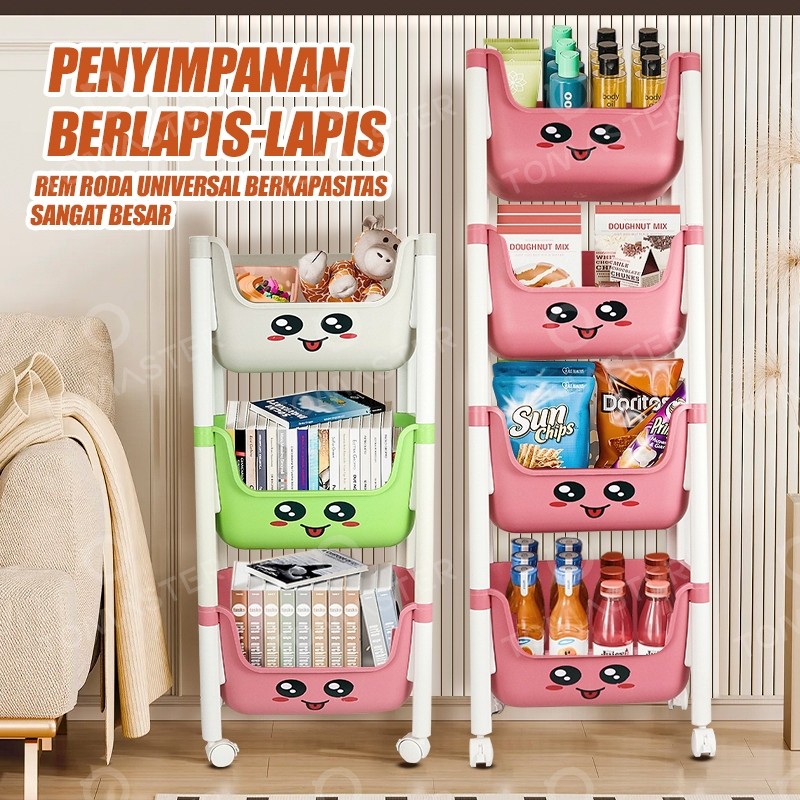 

Tomaster Rak Susun Serbaguna/Lemari Rak/Perabotan/Tempat Pakaian/Lemari Rak/Rak Susun/Rak Serbaguna