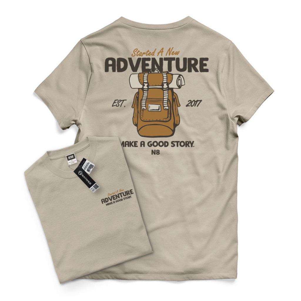 Kaos Distro Pria / Kaos Distro Original / Baju Distro Pria - NATIVE8 - OVERTHINKING