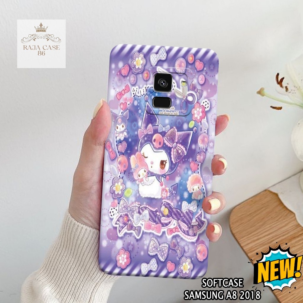 Case Samsung A8 2018 - Rajacase - casing Samsung A8 2018 - Motif case Lucu - Pelindung handphone - S
