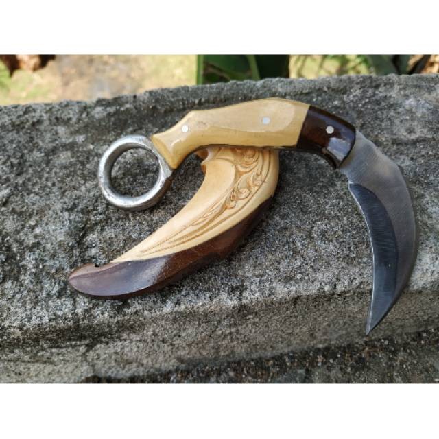 Kerambit ukir mini loka