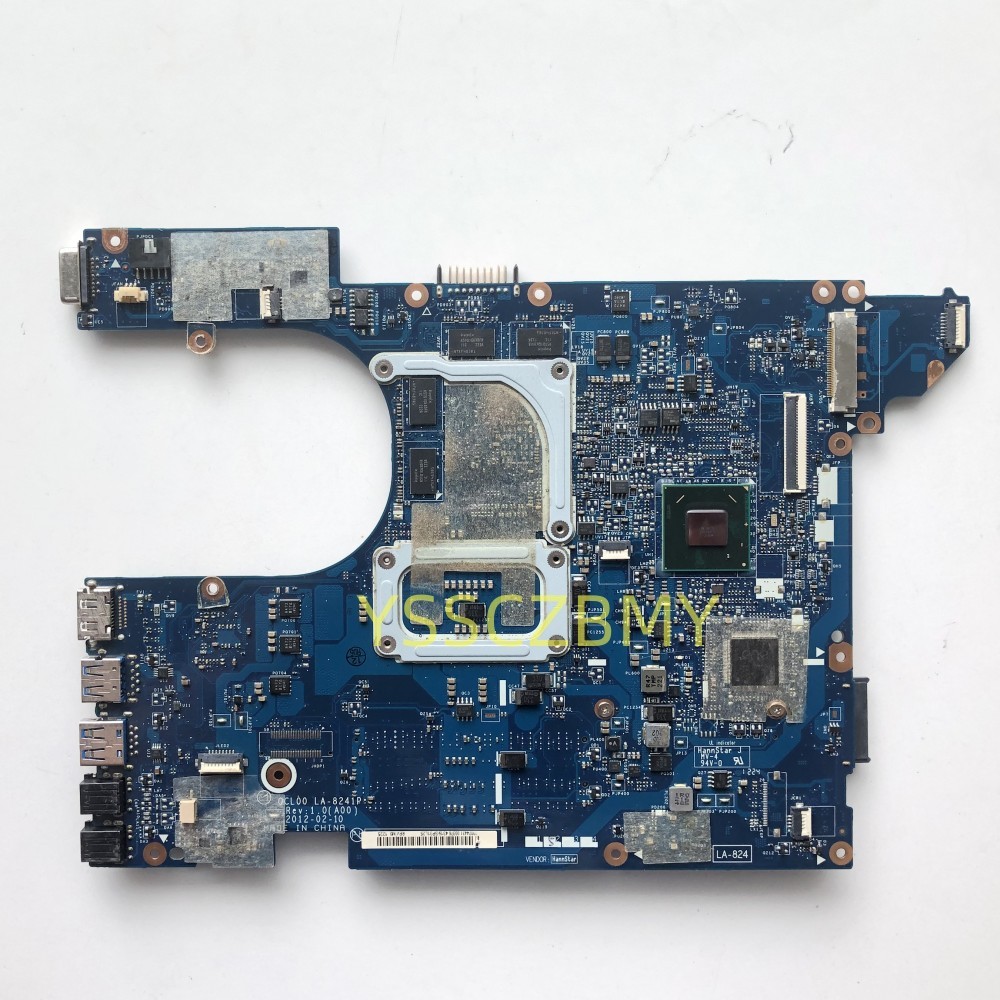 QCL00 LA-8241P For dell Inspiron 15R 5520 7520 Laptop Motherboard With Video card HD7600 HD7730 HD76