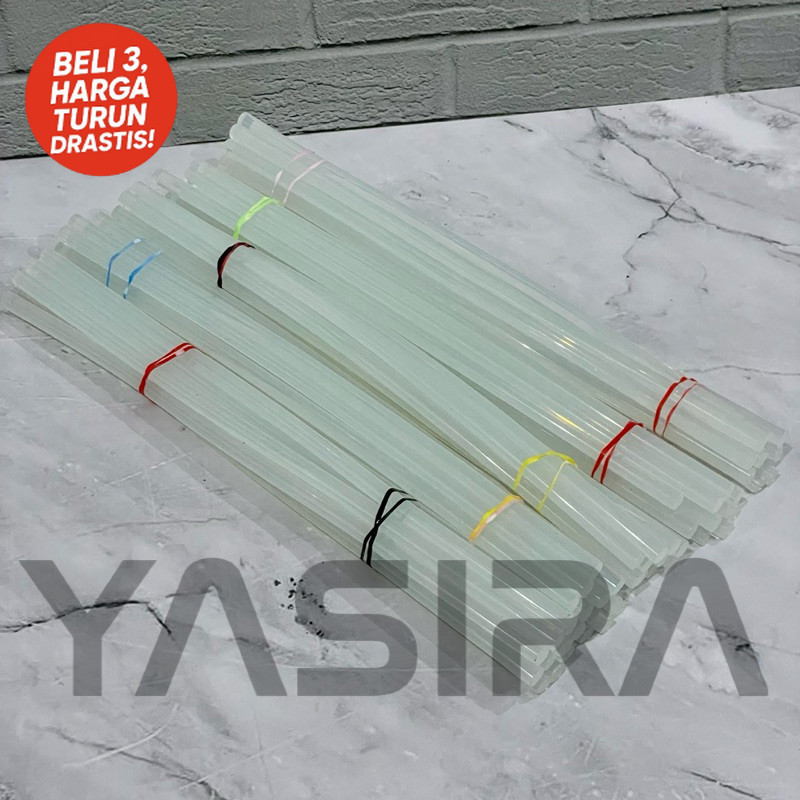 

SATU IKAT 10 PCS 25Cm Isi Lem Bakar Kecil Lem Tembak