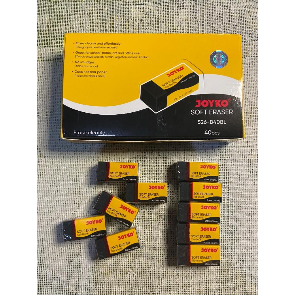 

PAKET HEMAT Penghapus Joyko 526-B40BL [10pcs]