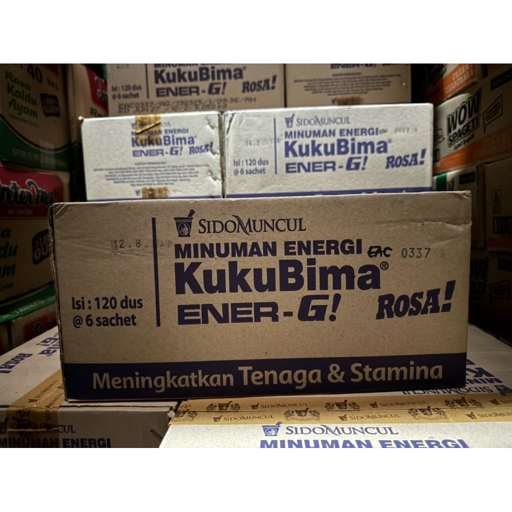 

Kuku bima Ener-G Anggur @ 120 x 6 scht / 1 dus