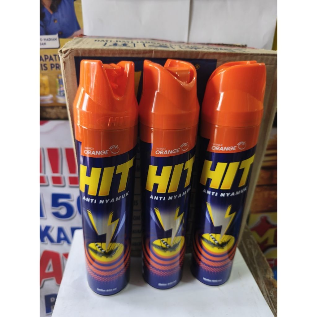HIT Aerosol Orange 600ML