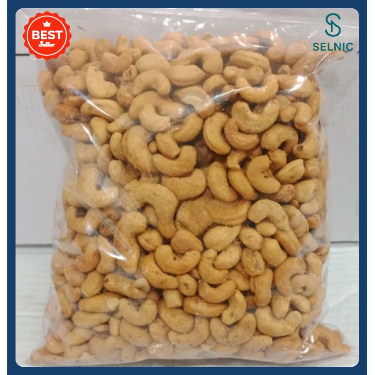 

Terlaris Kacang Mede Super Plain 500gr Gurih Tanpa Bumbu