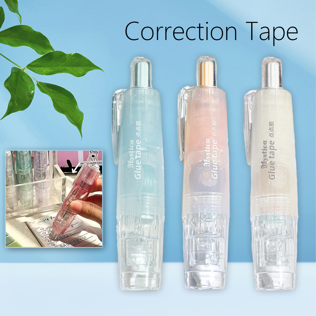 

Rol Lem Titik Putar Scrapbooking DIY Perekat Isi Ulang 5M Kerajinan Kantor