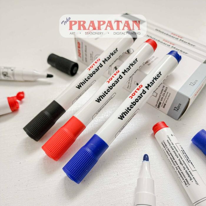 

Joyko White Board Marker WM-65 Refillable | Spidol Papan Tulis - BLUE