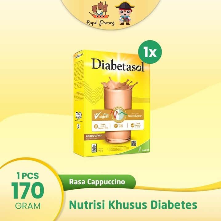

Diabetasol Cappucino 170 gram