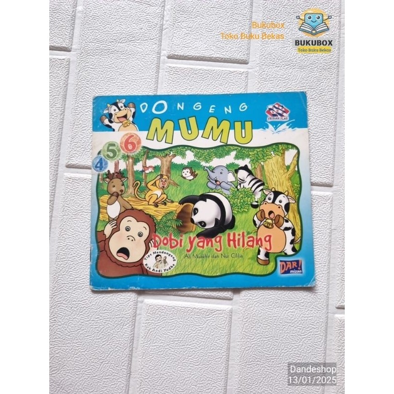 Dongeng Mumu - Dobi Yang Hilang - Buku Cerita Anak Bekas Preloved Frisian Flag