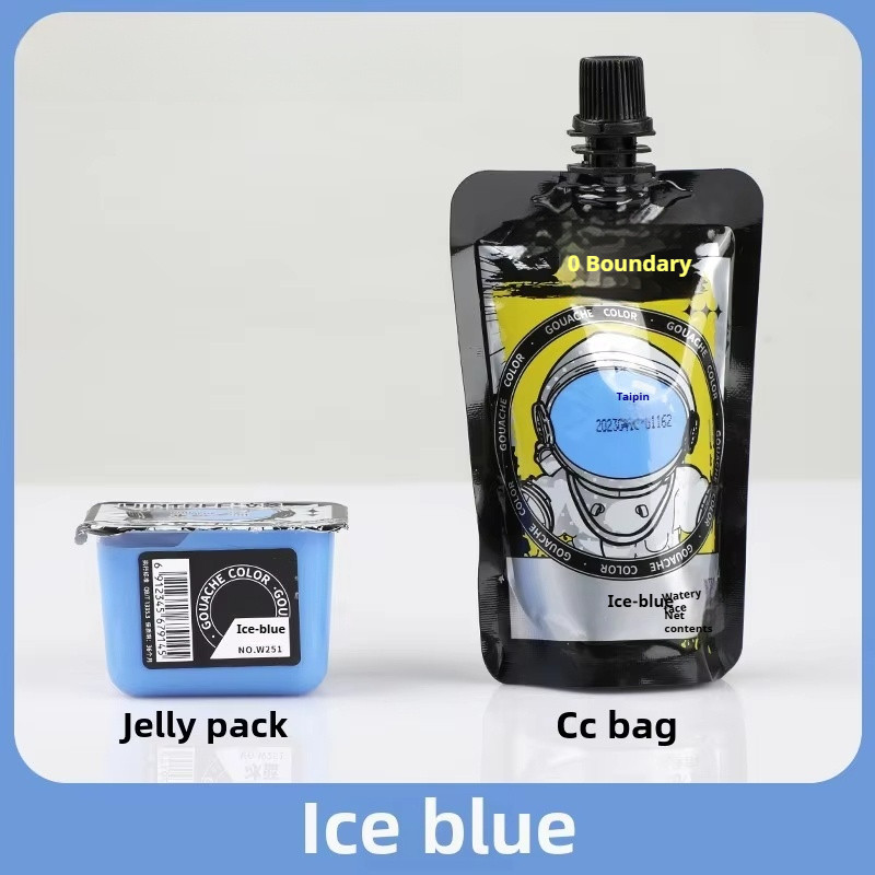 

Gouache Pigment Refill Jelly Cup Pigment Bag Refill Art Students Special Beginners Non-toxic Super Gouache White
