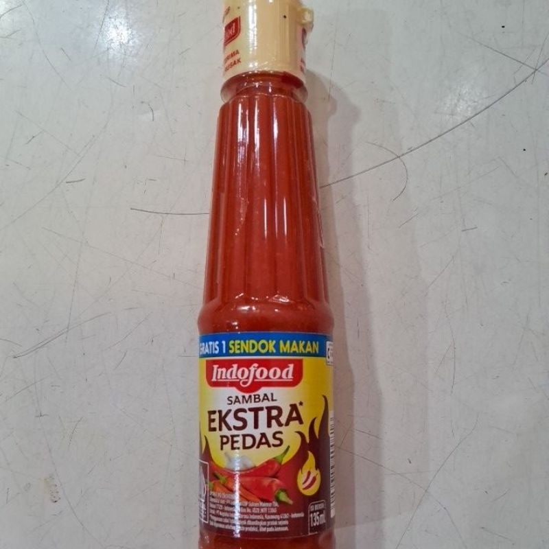 

Indofood sambal ekstra pedas 135 ml