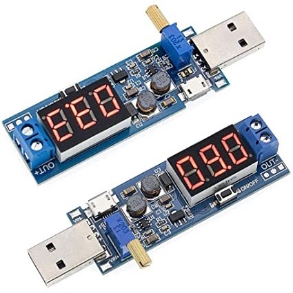 (EP)  USB Buck Boost Converter Adjustable Step UP Step Down Power Supply Module Voltage Regulator DC