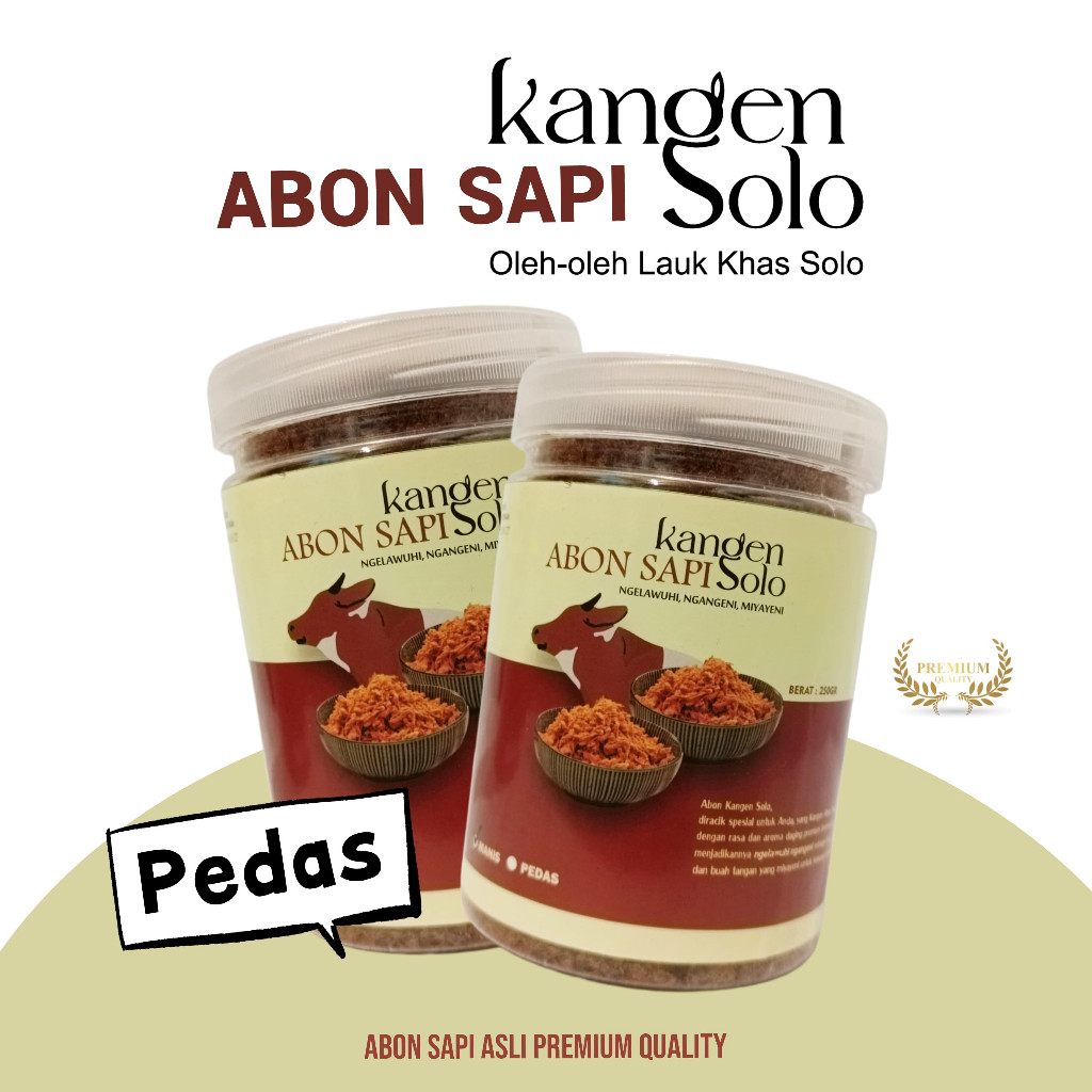 

Readyy Abon Sapi Pedas Premium Kangensolo 250 Gram Asli Enak Bergizi Oleh Oleh Khas Solo
