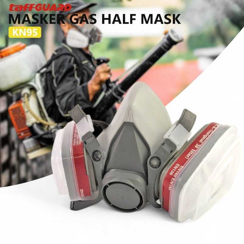 Masker Gas KN95 Half Mask Respirator 6200