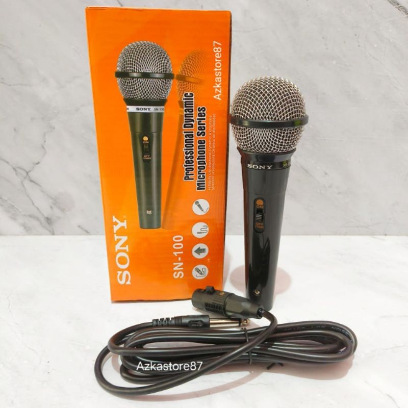 microphone sony sn-100 mic kabel panjang mic karaoke Termurah