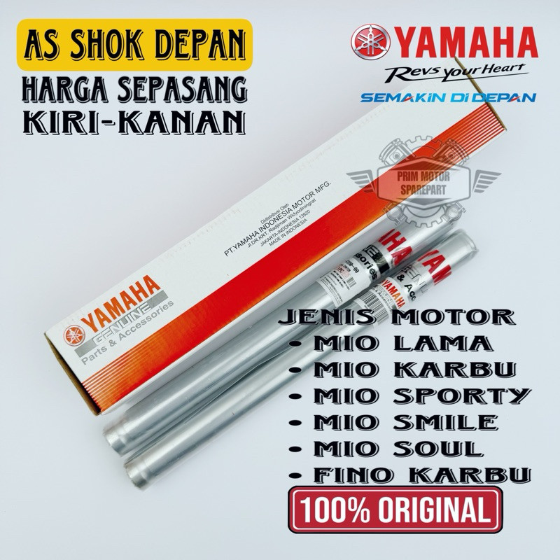 LUNDONGSHOP ORIGINAL AS SHOCK DEPAN MIO LAMA, MIO KARBU, MIO SPORTY, FINO KARBU, MIO SOUL KUALITAS A