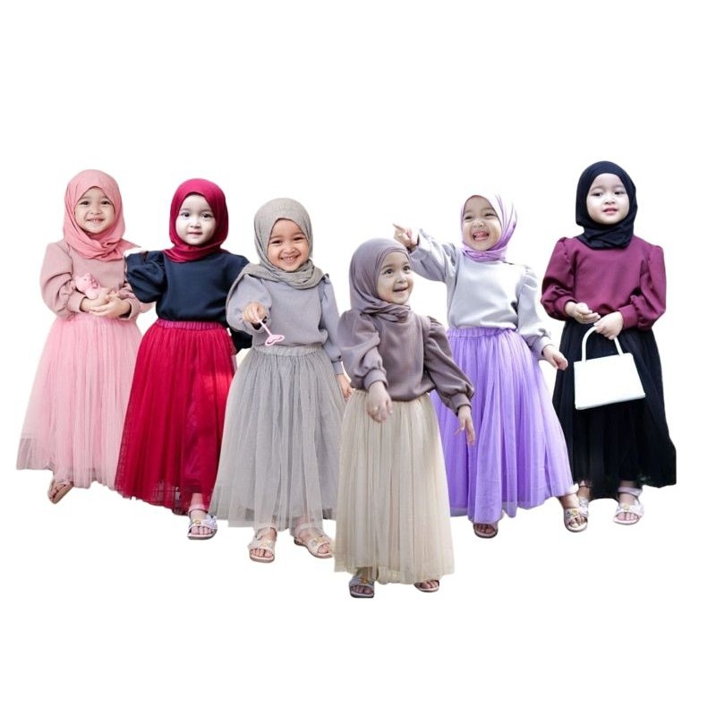 

DC_ Rok Tutu Anak Premium 1 Layer 45cm Usia 2-6Tahun | Modis & Kekinian