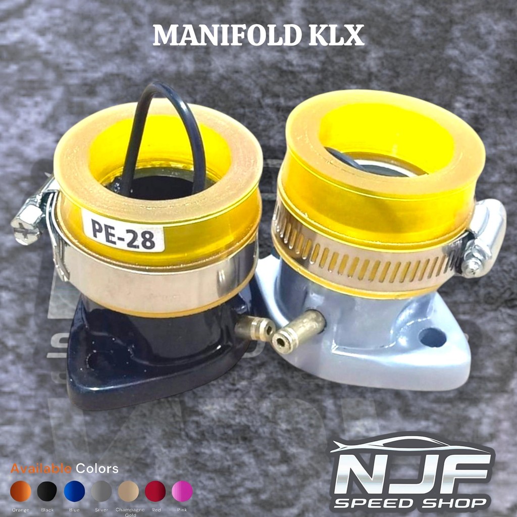Manipol KLX Manifold klx Intake manipol Karet Manifold Insulator Intake Intek Manipol Karburator KLX
