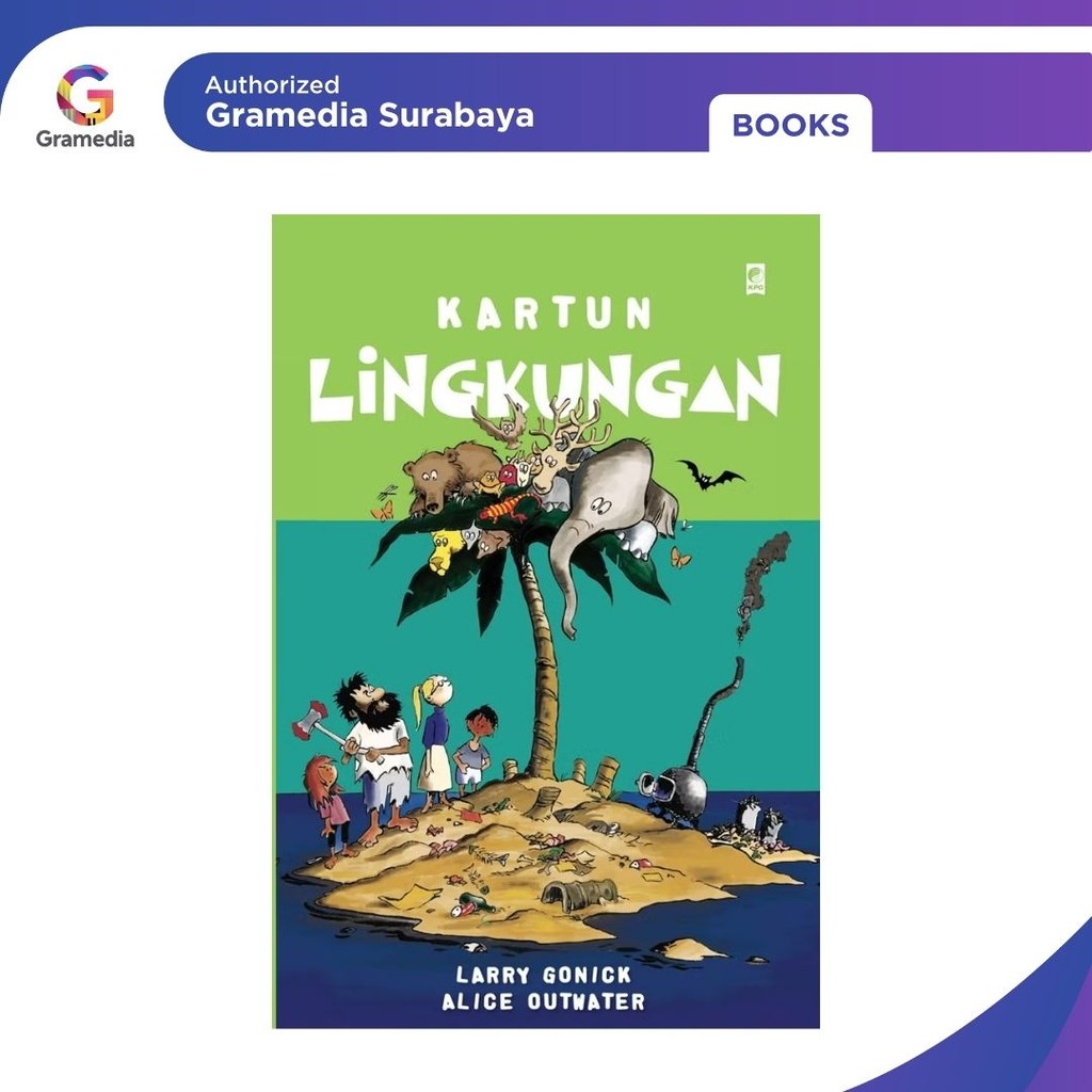 Gramedia Surabaya - Kartun Lingkungan (2021) (Larry Gonick)