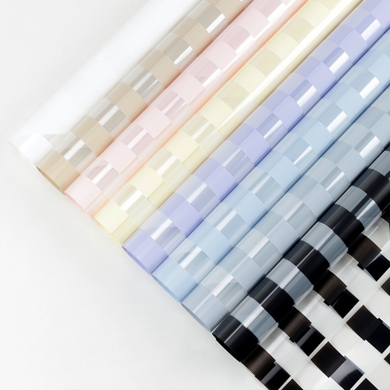 

Kertas Buket Rubik's Cube Cellophane Flower Wrapping Lembaran KB6112