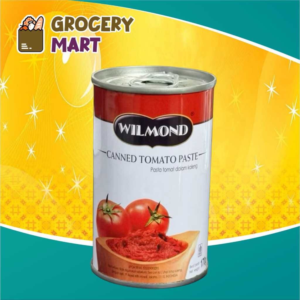 

Wilmond Canned Tomato Paste / Pasta Tomat Dalam Kaleng 170gr