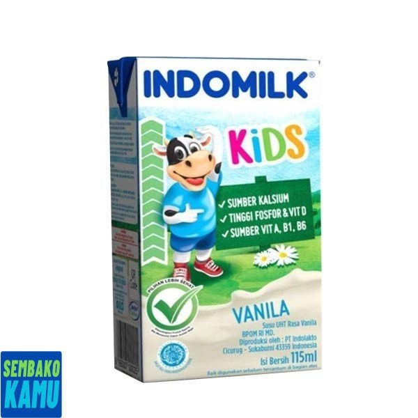 

Indomilk Kids Vanila Tp 115 ml - Susu