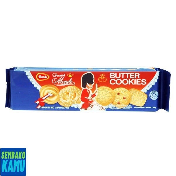 

Monde Butter Cookies Pack 90 gr - Biskuit