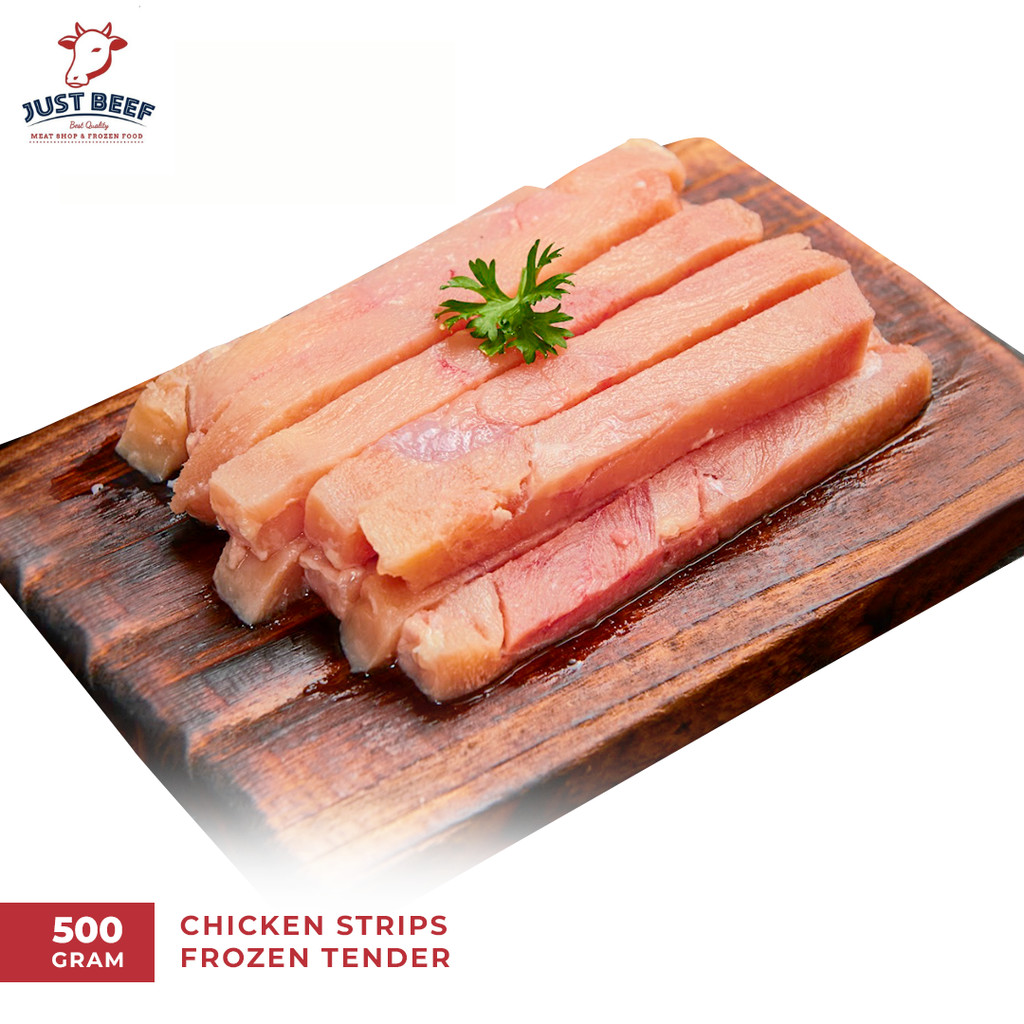 

Chicken Strips Frozen Tender 500gr - Justbeef