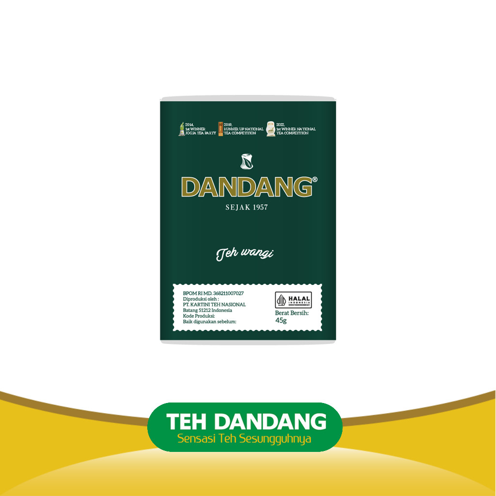 

New Teh Dandang Selection 45gr - Teh Tubruk - 1 Slop isi 10 Box 45grPremium