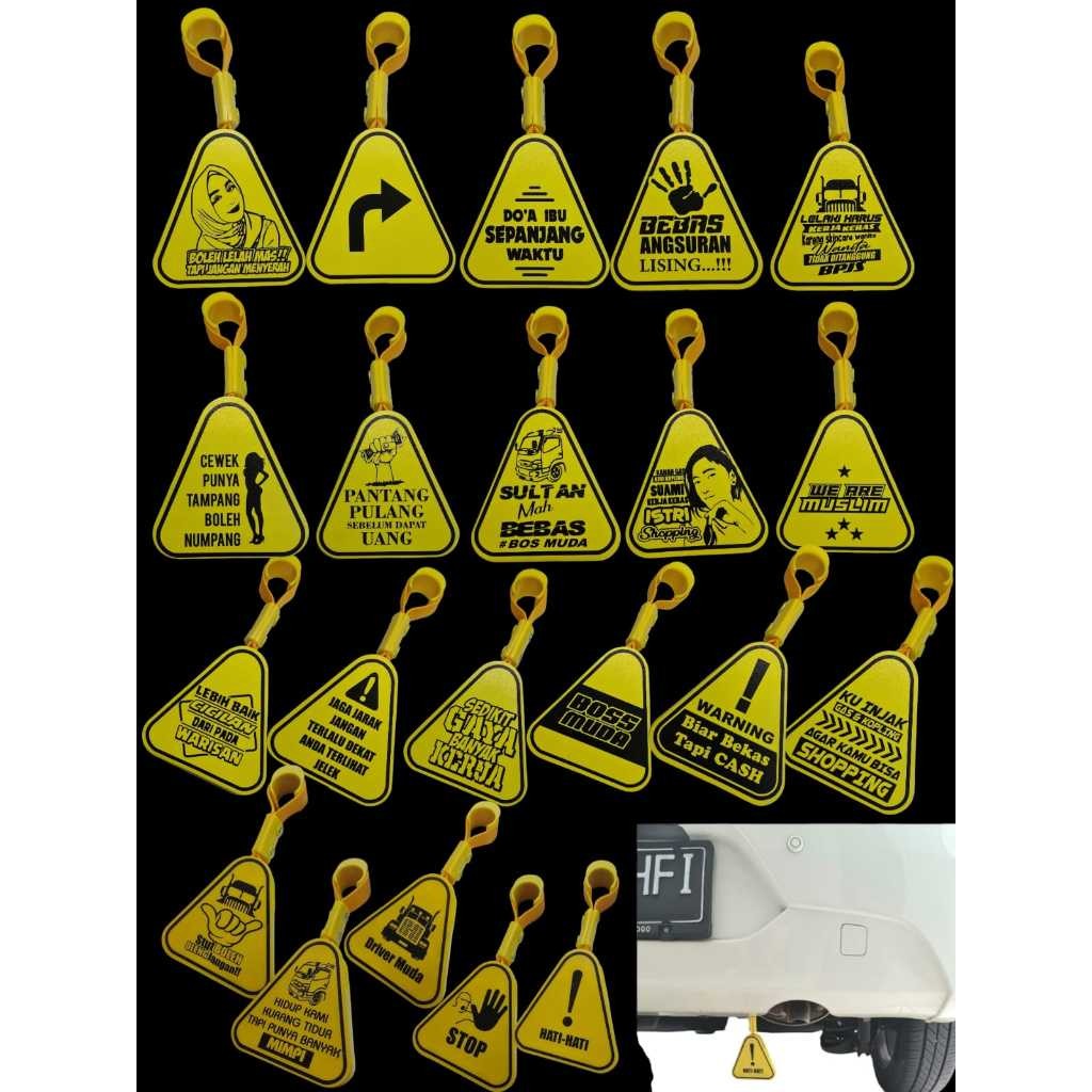 Handle Grip Gantungan Dengan Motif Gambar Pegangan Tangan Mobil Bus Busway Towing Mobil Variasi Deng