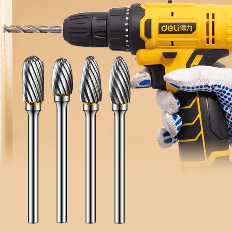 Mata Tuner Panjang 6x100mm Long Cunner Mata Bor Tuner Panjang Alat Tuner Porting