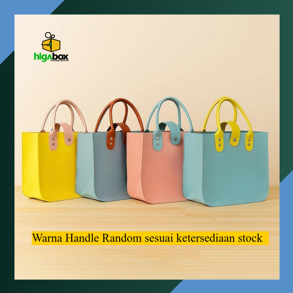 

Tas Hampers Ulang Tahun / Tas Ulang Tahun Anak / Goodie Bag Tas Kulit Souvenir Hadiah Ultah Anak | AMI01 - AMI02 POLOS