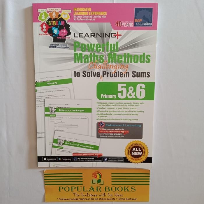 

Learning+ Powerful Maths Methods Challenging to Solve Problem Sums - Primary 5&6