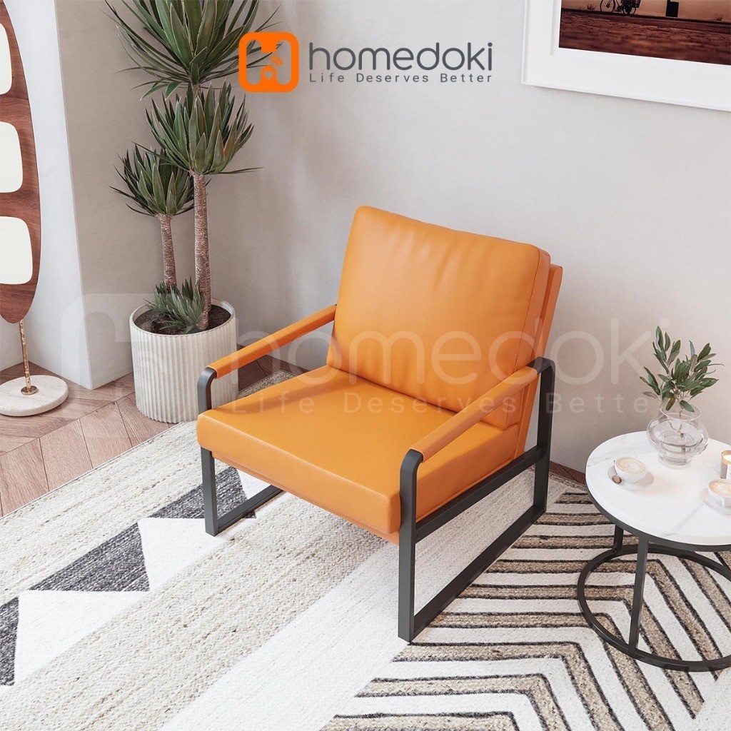 Homedoki Kursi Sofa / Kursi Santai / Kursi Sofa Besi / Kursi Sofa Santai