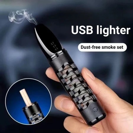 Korek api 3in1 Pipa Asbak Portable /Asbak Portable/Portable Ashtry/Korek dan Asbak Elektrik