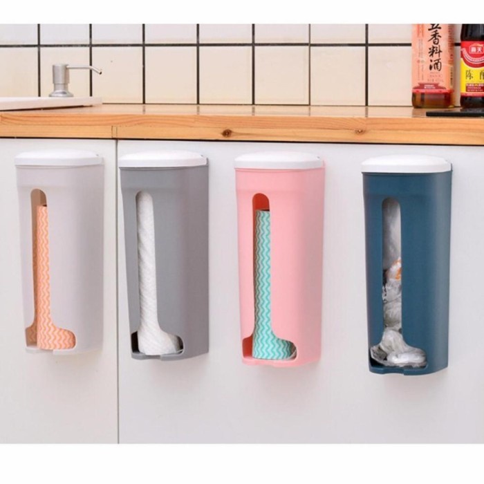 TEMPAT PLASTIK SAMPAH TEMPEL / PENYIMPANAN PLASTIK SAMPAH KRESEK - BC88