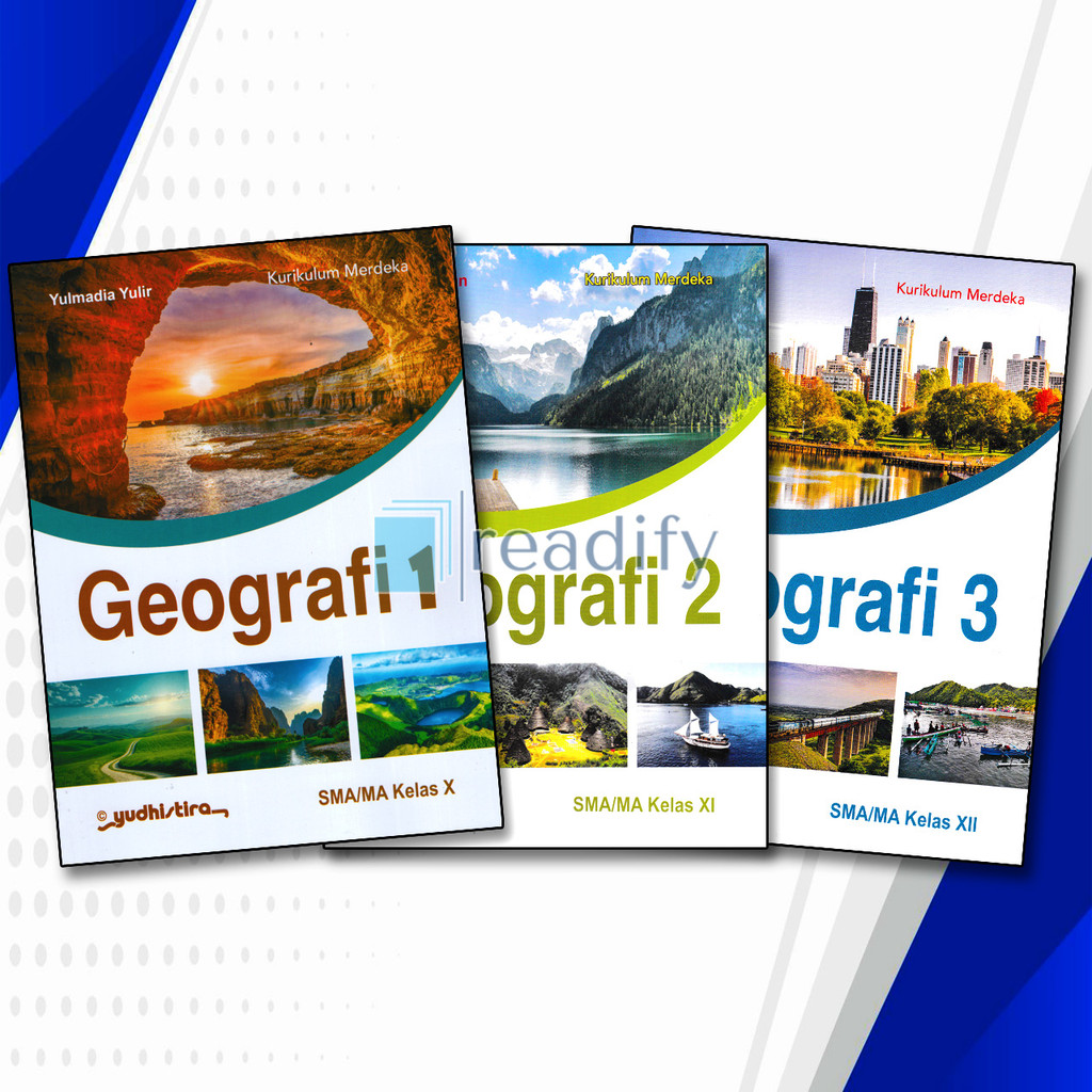 Geografi Kelas 10 11 12 SMA/MA Yudhistira Kurikulum Merdeka Revisi Terbaru