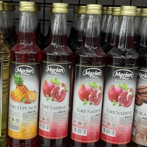 

Marjan Boudoin Sirup Rasa Fruitpunch / Grenadine 460ml