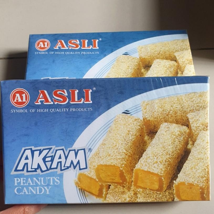

Kacang Tumbuk Asli A1 AK-AM Peanut Candy 170gr
