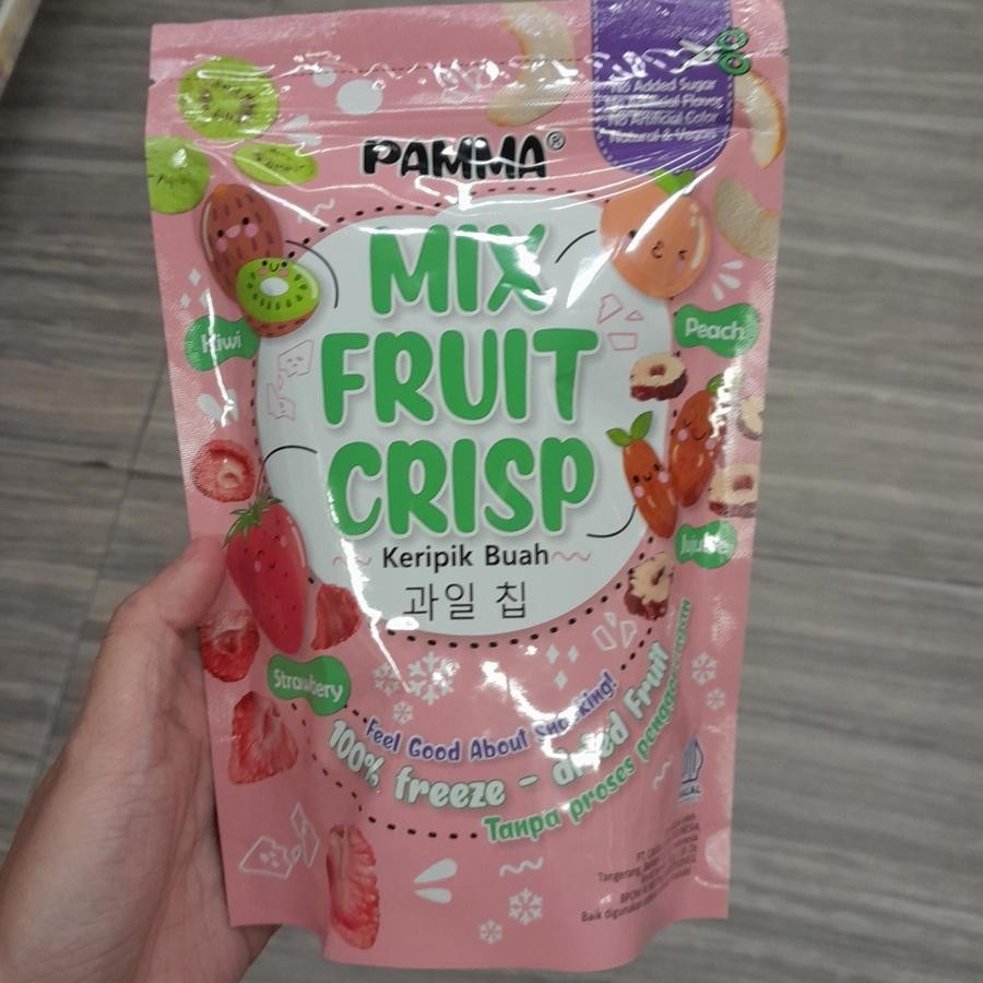 

Pamma Mix Fruit Crisp Keripik Buah 45gr