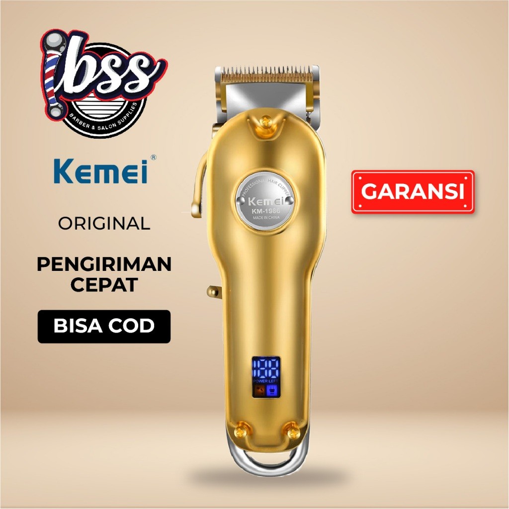 SALE KEMEI 1986 ALAT CUKUR RAMBUT KM 1986 CLIPPER ORIGINAL