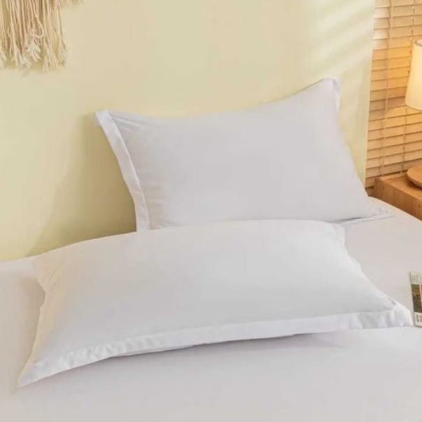 Pillow Case Frame 70x50 - TC300 White Sarung Bantal Putih