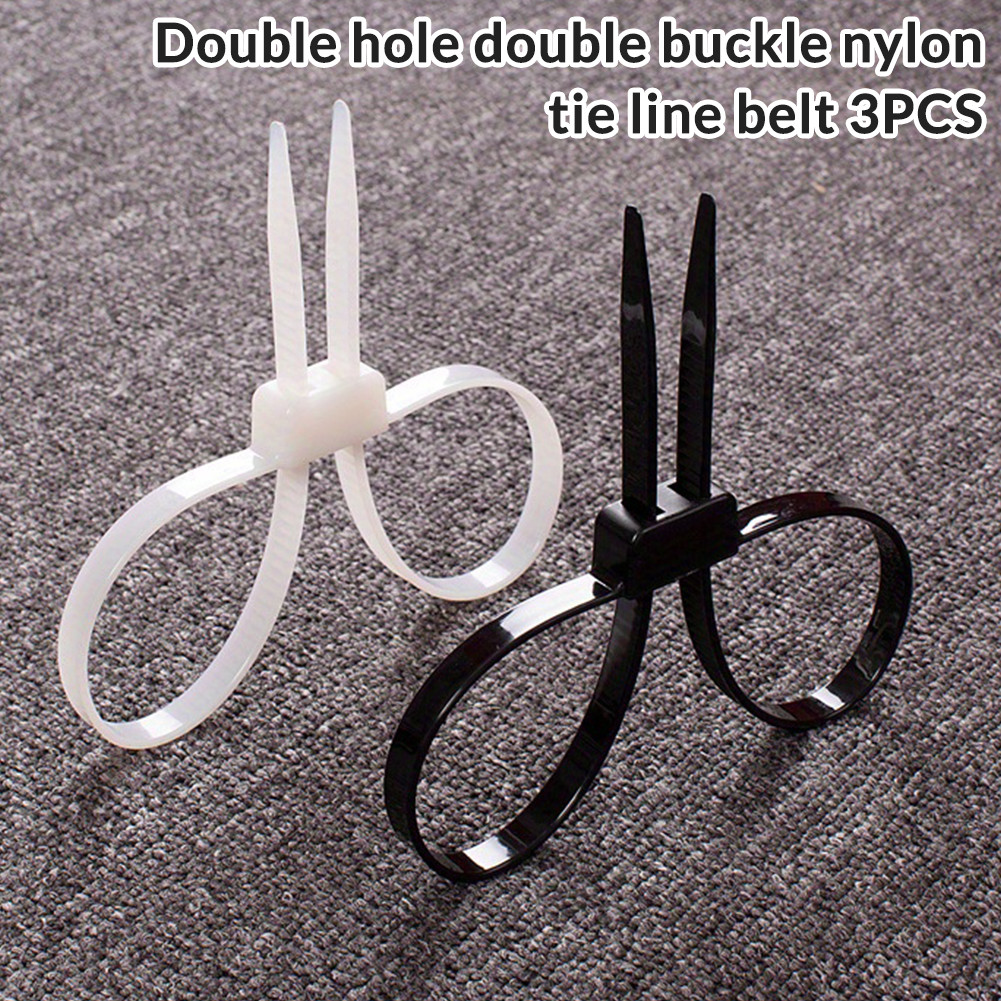 3pcs Borgol Tangan/Borgol Tangan Plastik Sekali Pakai/Borgol Tangan Plastik Police/Borgol Tangan Pla