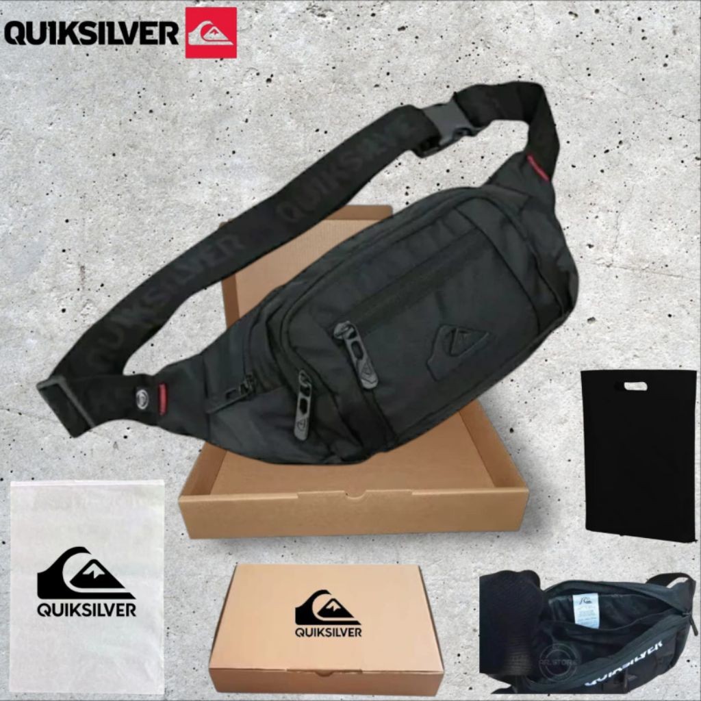 MK87YH QUIKSILVER TAS QUICKSILVER WAISTBAG QUICKSILVER TAS SELEMPANG QUICKSILVER TAS PRIA TAS SELEMP