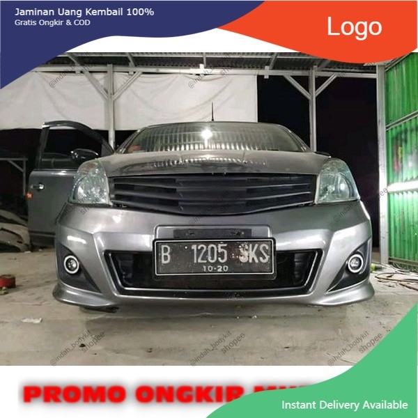 AKSEORISE MOBIL BODYKIT LIVINA BEMPER HWS DEPAN DAN BELAKANG AIRMASTER UNTUK 2007 SD 2011