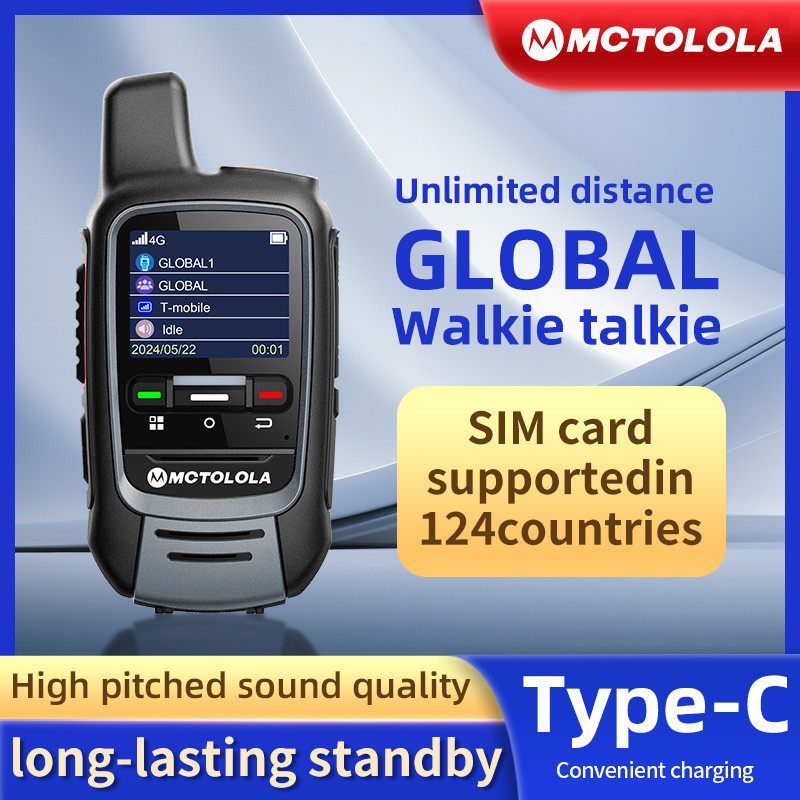 MOTOLOLA Global -4G POC walkie talkie, 5000 kilometers remote walkie talkie, global police civilian 